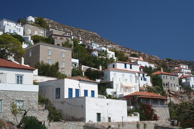 Hydra Island - Beautifully preserved homes around the harbour